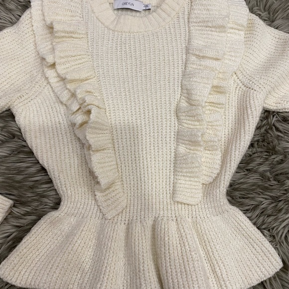Peplum sweater by Greylin - Picture 3 of 9